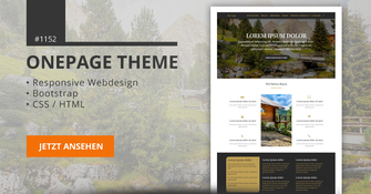 Onepage Bootstrap Theme