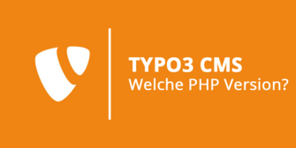 Diese PHP Version braucht Typo3